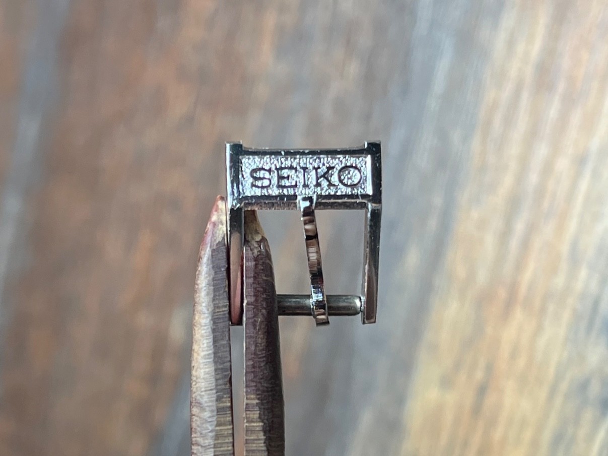 Seiko Ladies Womens Watch Buckle 9mm Vintage Band Silver Tone SS Used Japan