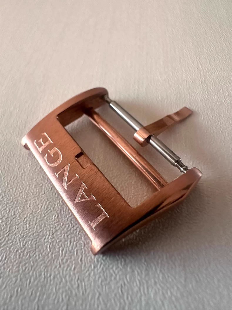 Compatible A.Lange&Sohne Rose Gold Watch Pin Buckle Clasp – 18mm 20mm