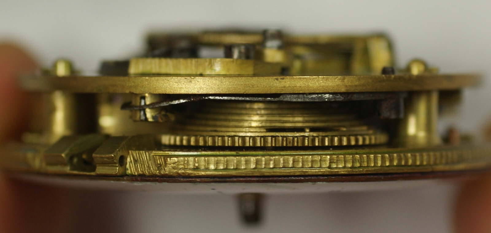 BREGUET A PARIS Antique Verge Fusee Pocket Watch Movement Parts Repair Project