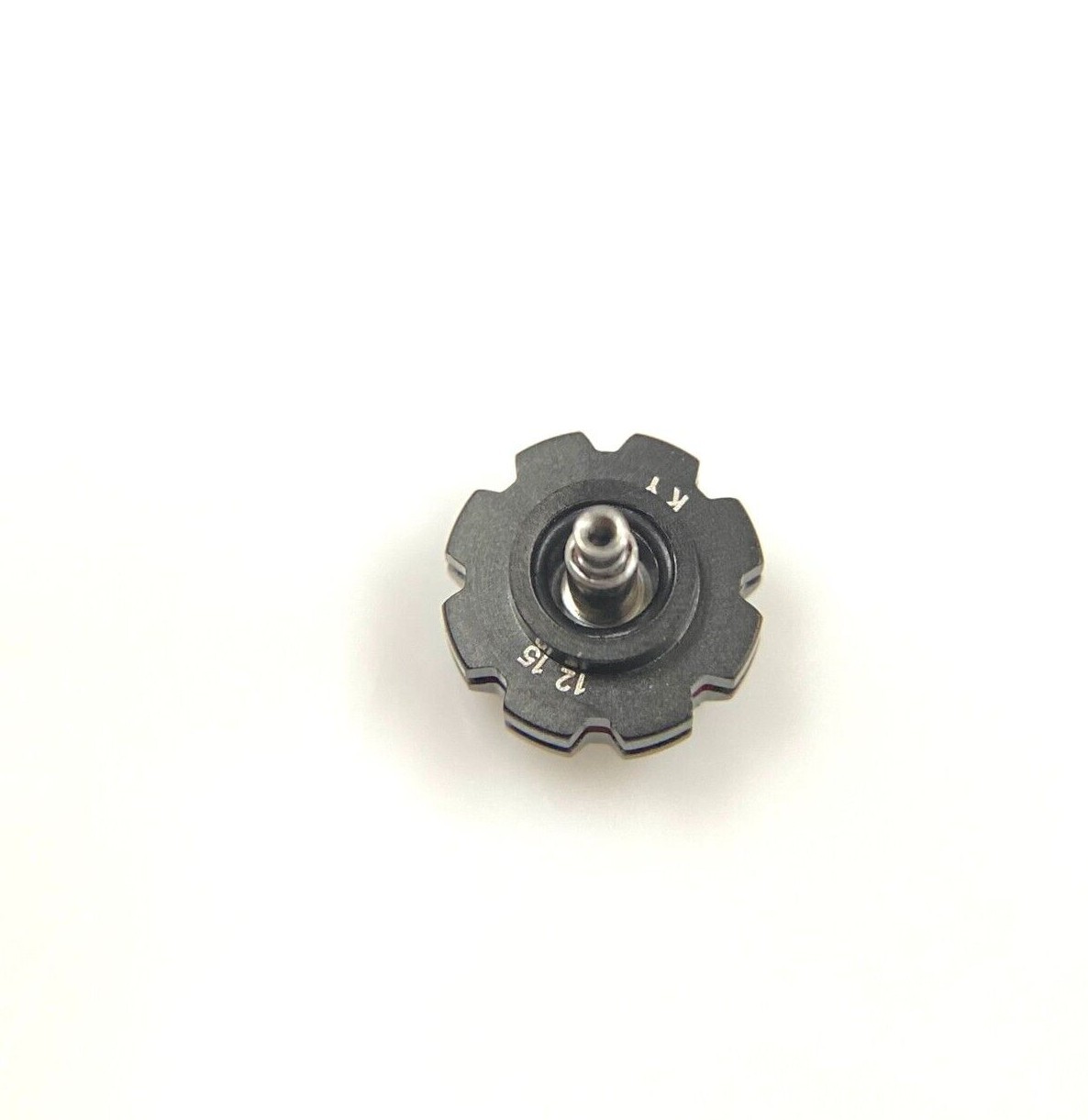 Genuine Tag Heuer 7.8mm Black & Red Crown CAZ2011 w/ Gasket & Tube #73B