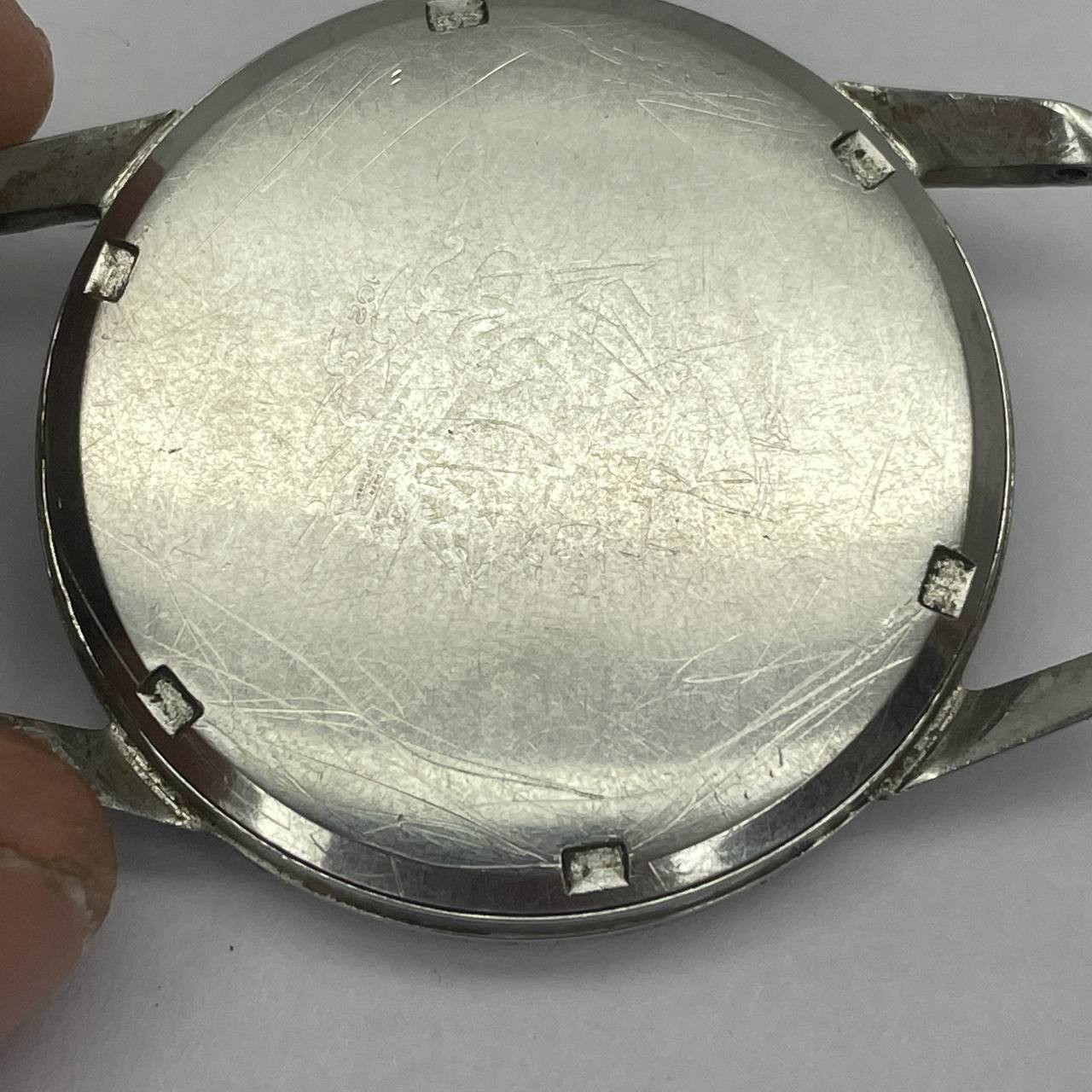 VINTAGE LONGINES CASE SCREWBACK 35.5MM STAINLESS STEEL SWISS MADE