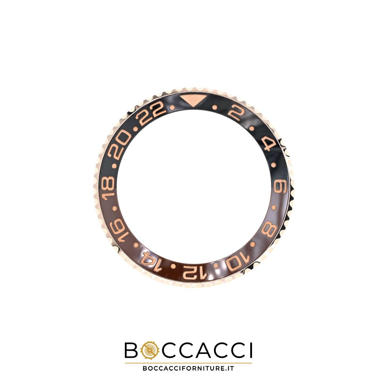 ROLEX Complete Rose Gold Bezel for Gmt-Master 2 Rootbeer 126715 (New) (EXCELL…