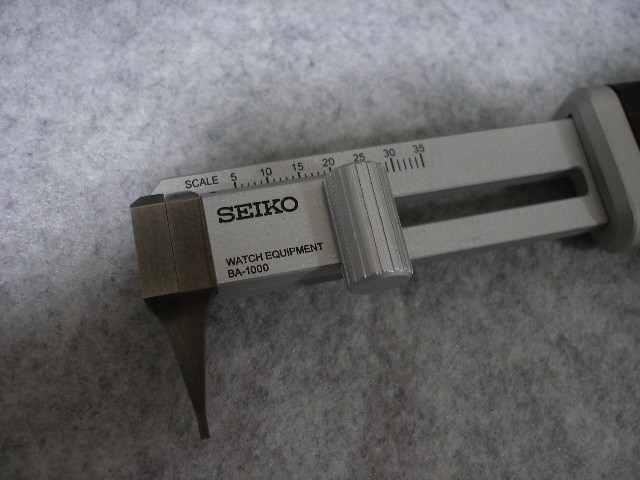 Grand Seiko GS Watchmaker Vernier Caliper BA-1000 VIP Novelty Japan Rare NM