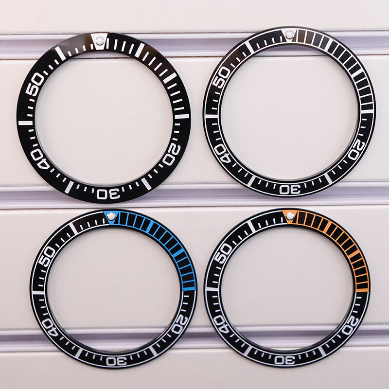 Outer diameter 41mm inner diameter 32.2mm modified Seiko warrior Ceramic bezel