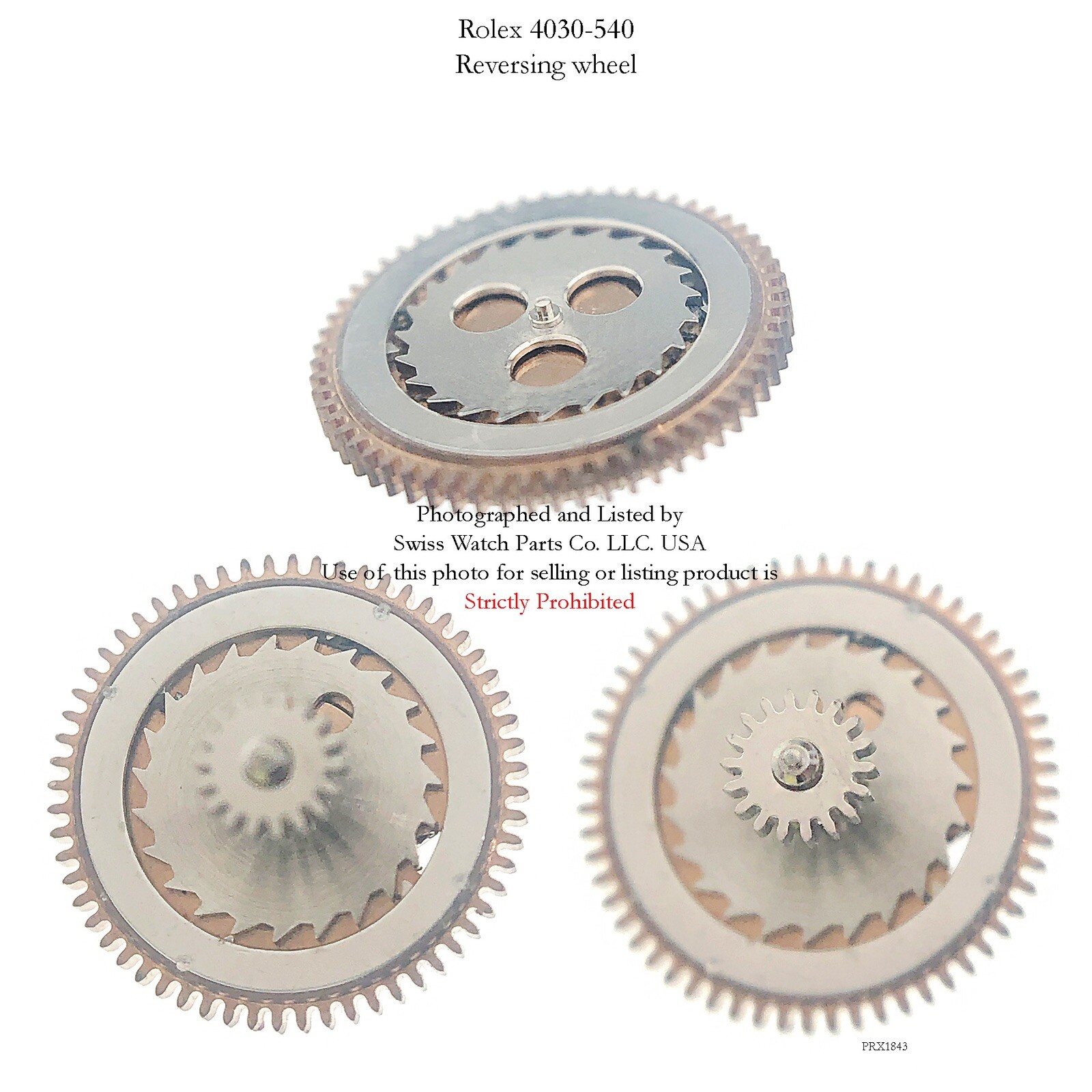 Rolex Caliber 4030-540 Reversing wheel Genuine Watch Movement Part