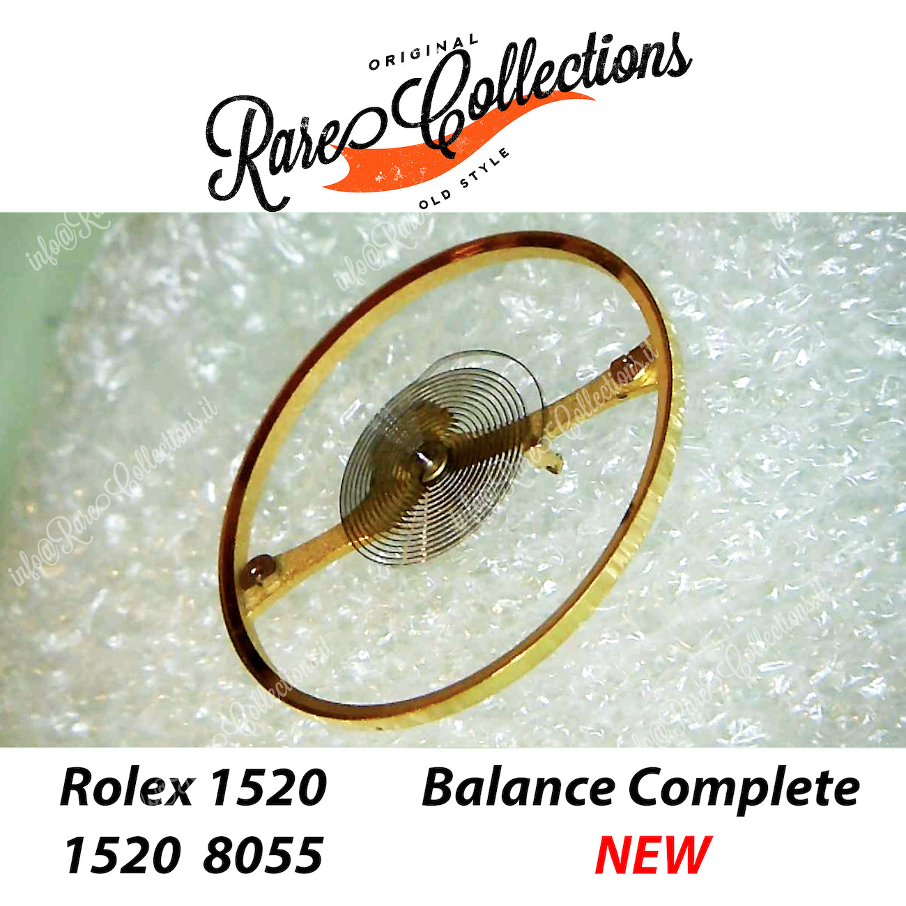 NEW New Rolex 1520 8055 1525 GREY Balance Complete Barbell GREY