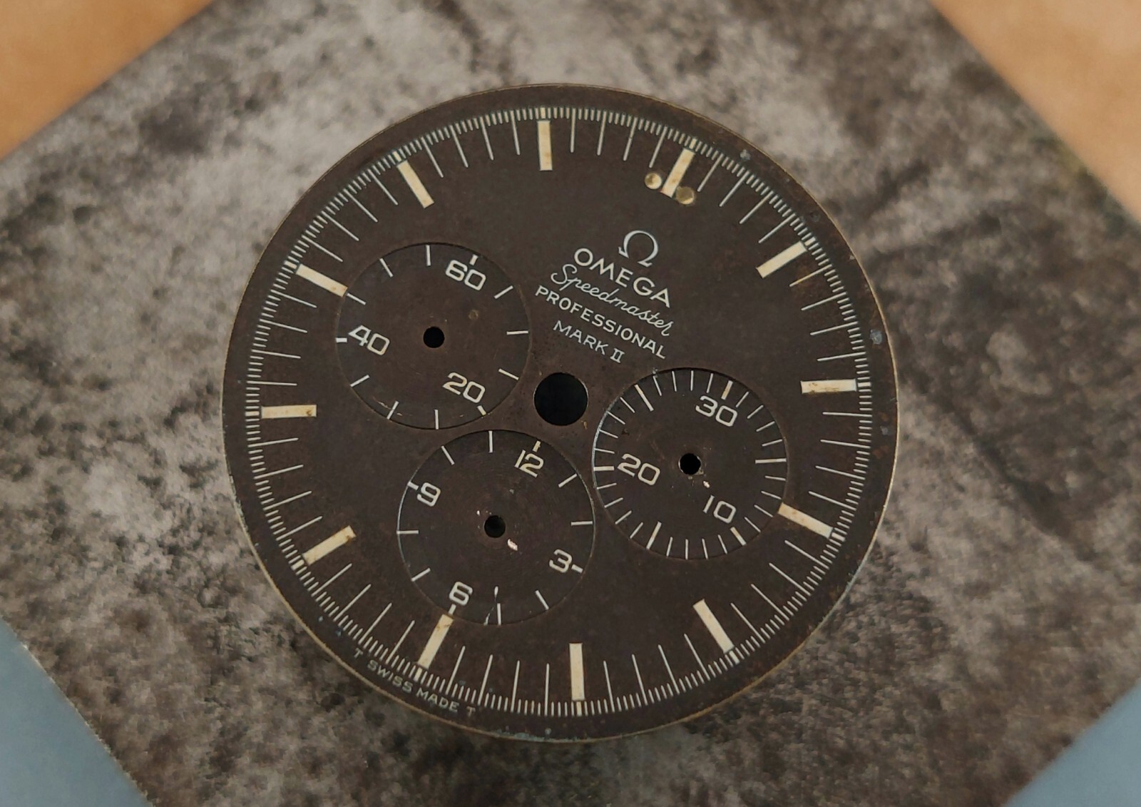 Original OMEGA Speedmaster Mark II Dark Brown Chocolate DIAL 145.014
