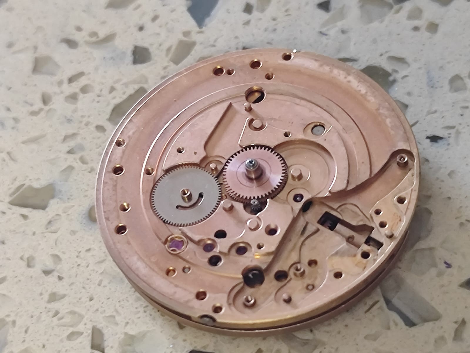 Vintage Omega 1012 Incomplete Movment Not Working parts fit for omega 1020