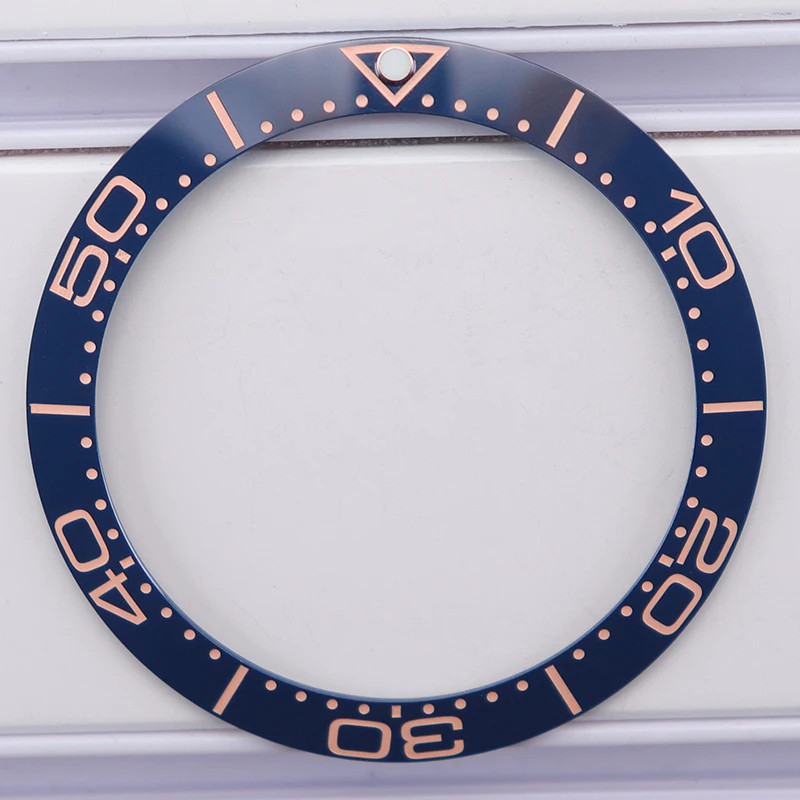 38Mm Ceramic Bezel Insert for 40Mm SUB GMT Watch Bezel Ring Slope Nh35 Nh36 Nh34
