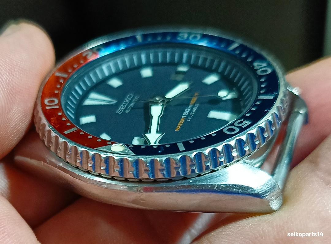 SEIKO 150m DIVER PEPSI 7002-700J YEAR 1994 SEPT ALL ORIG HEAD -/+15 SPD ACCURACY