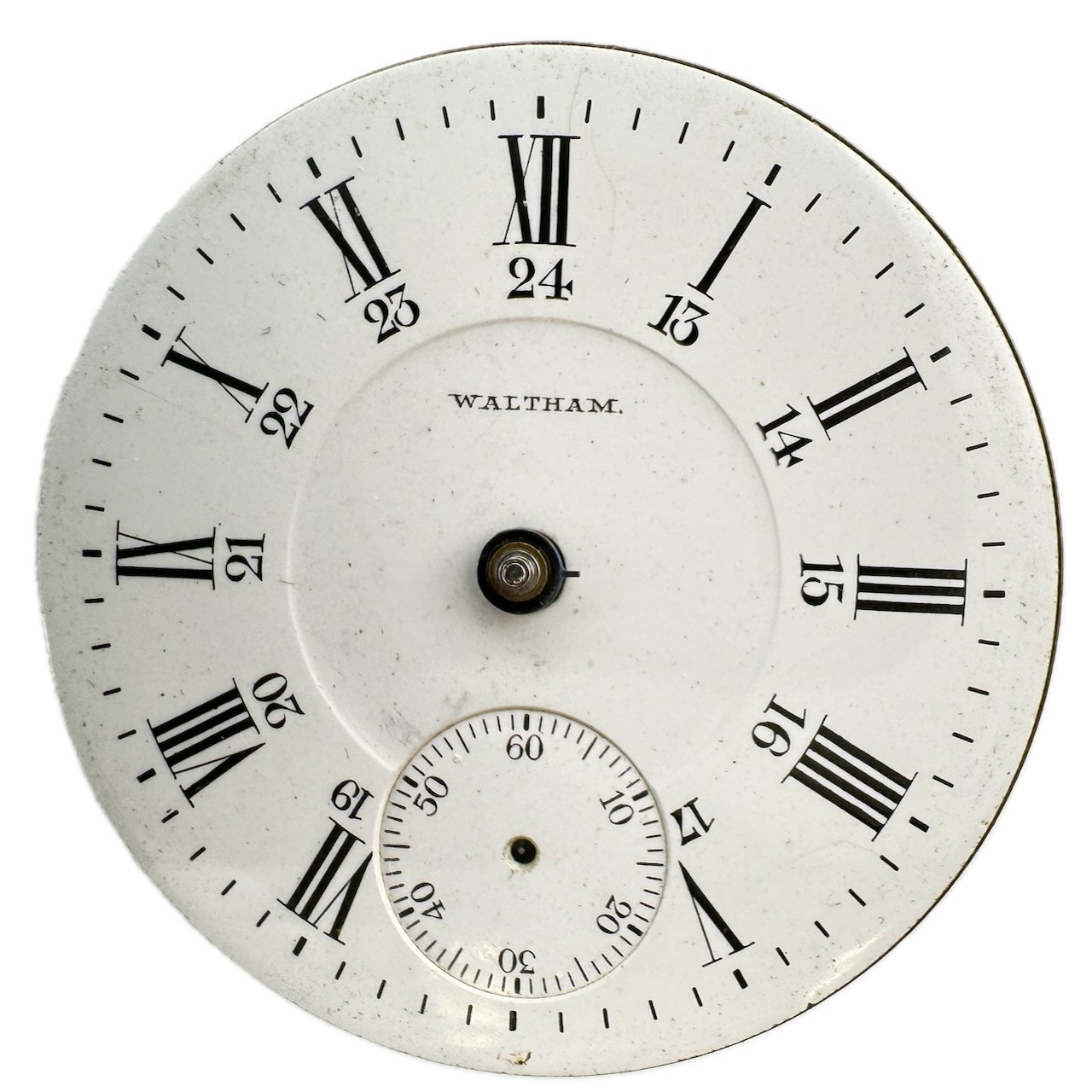 Antique 18s 1903 Waltham Canadian Dial Pocket Watch Movement P.S. Bartlett