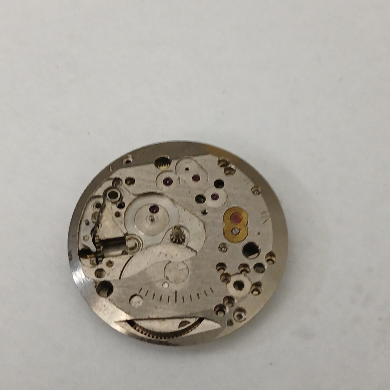 BULOVA 10BA 17J Movement & Parts For Repair Or Parts