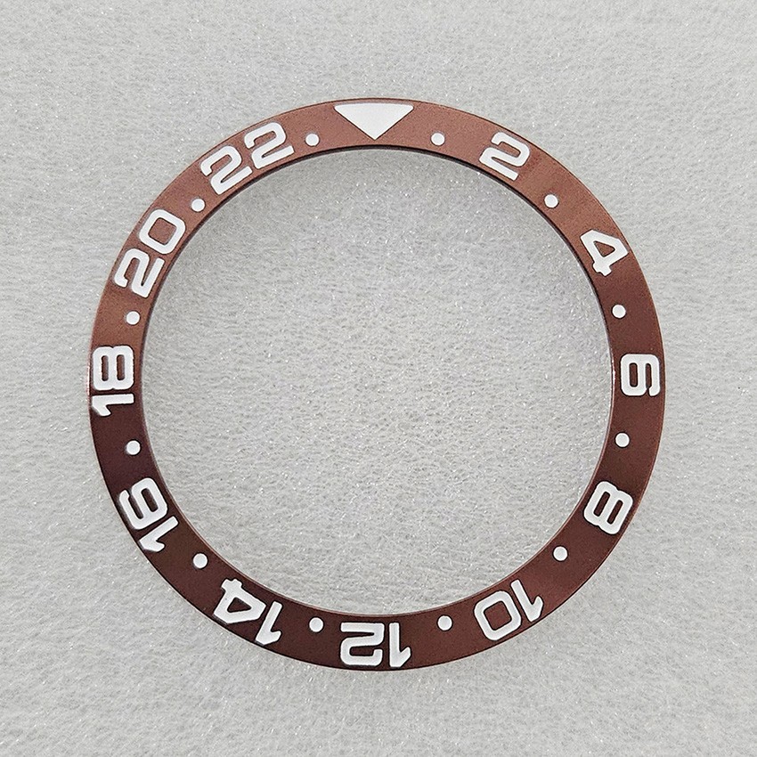 Outer Diameter 38mm Inner Diameter 30.5mm GMT Watch Bezel Ring for 40mm Case