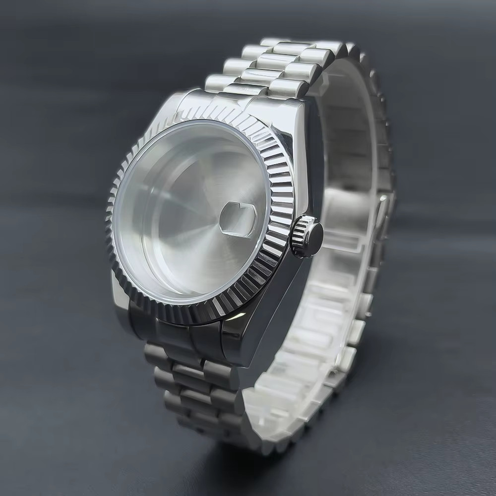 36Mm/40Mm Sapphire Glass Watch Case Fit NH35 NH36 NH34 ETA2824 2836 Mingzhu DG28