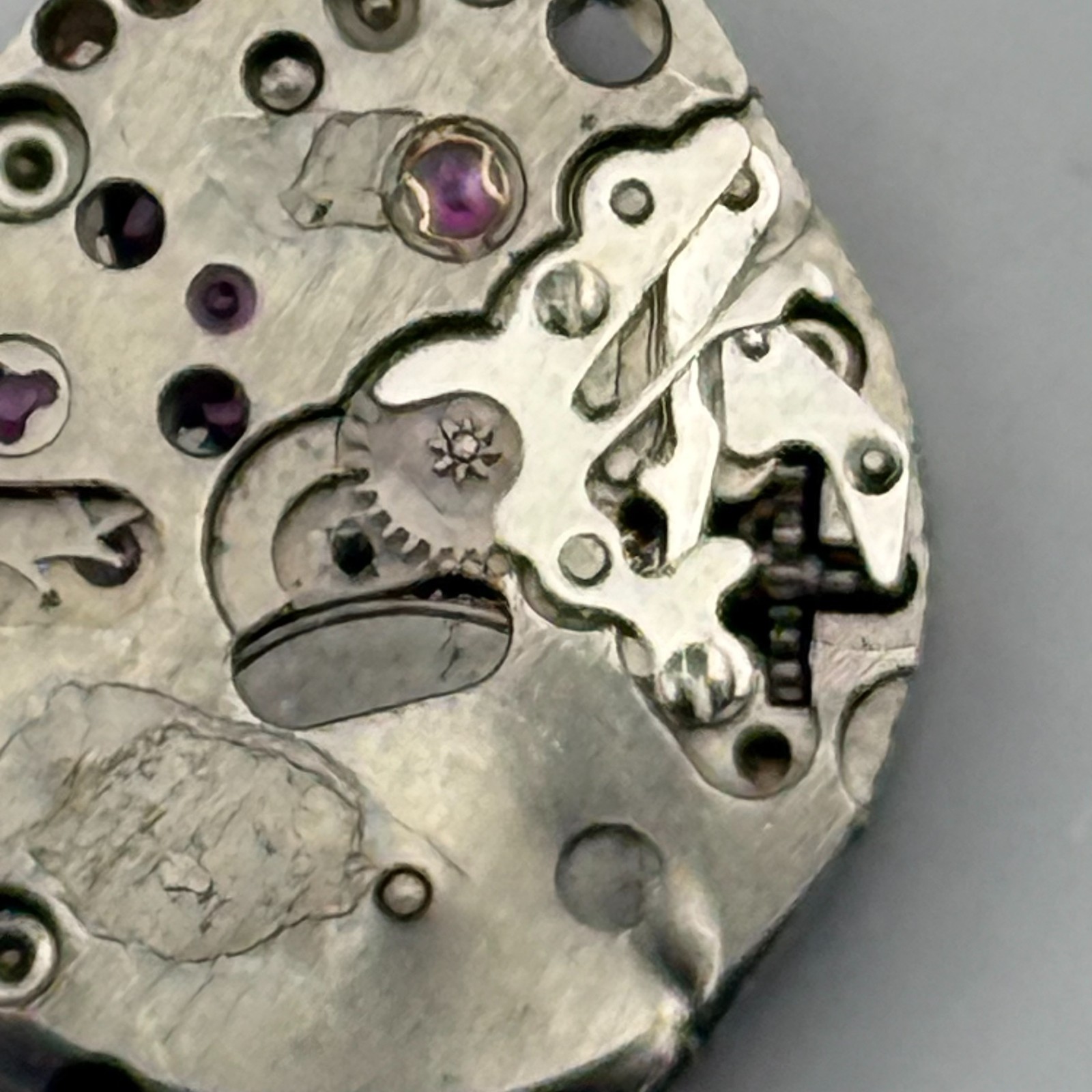 FHF 69-21 Watch Movement Swiss Manual Wind Vintage Parts Repair 15.3mm