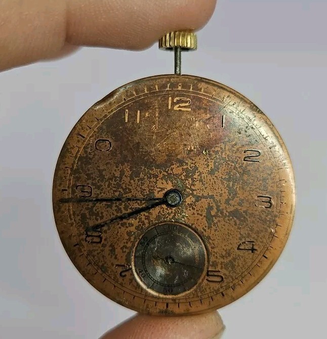 EMPIRE SWISS WATCH MOVEMENT 7j FOR REPAIR/PARTS