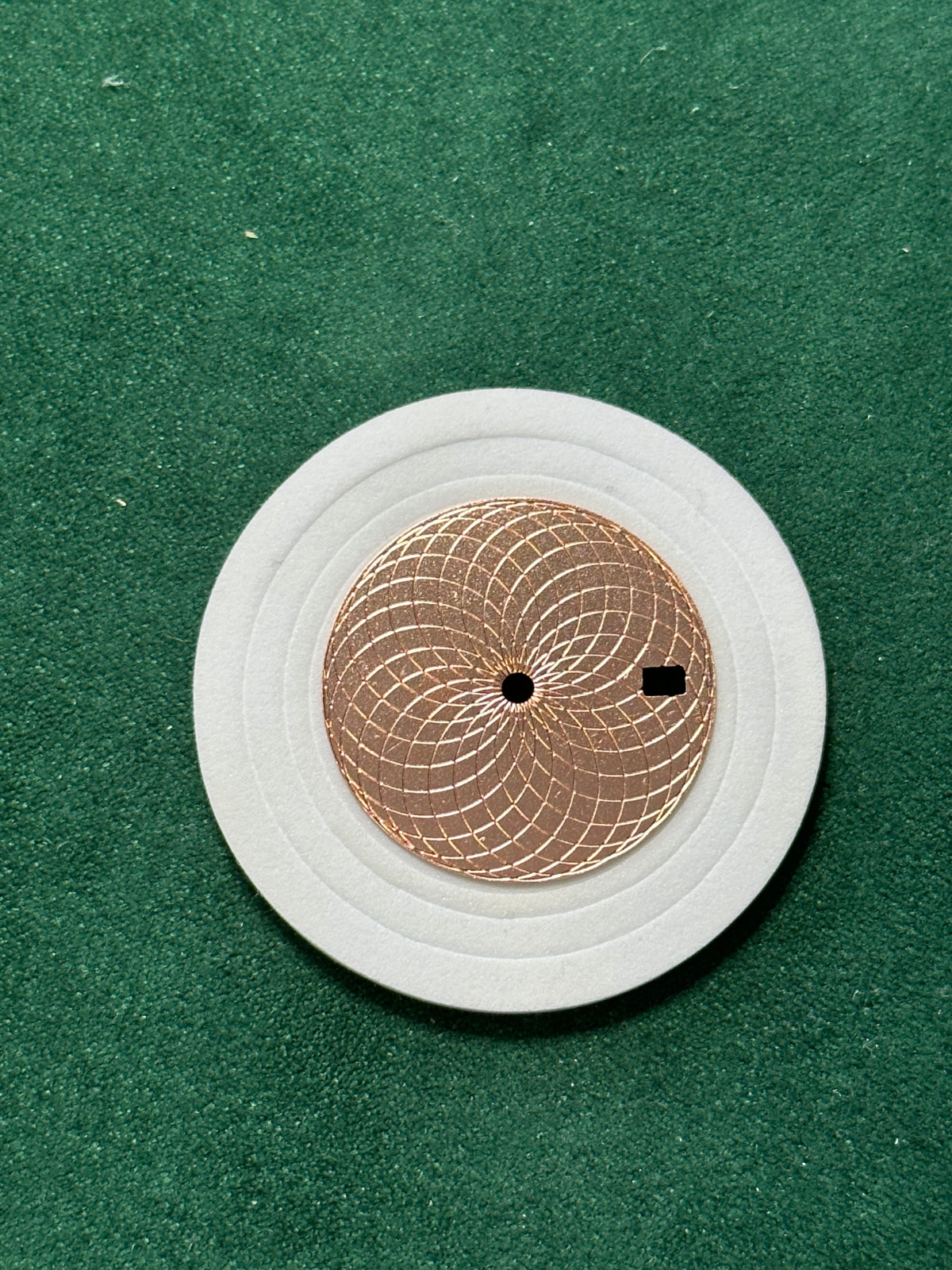 28.5mm Copper Engraved Watch Dial for NH35 NH36 or Seiko SKX007