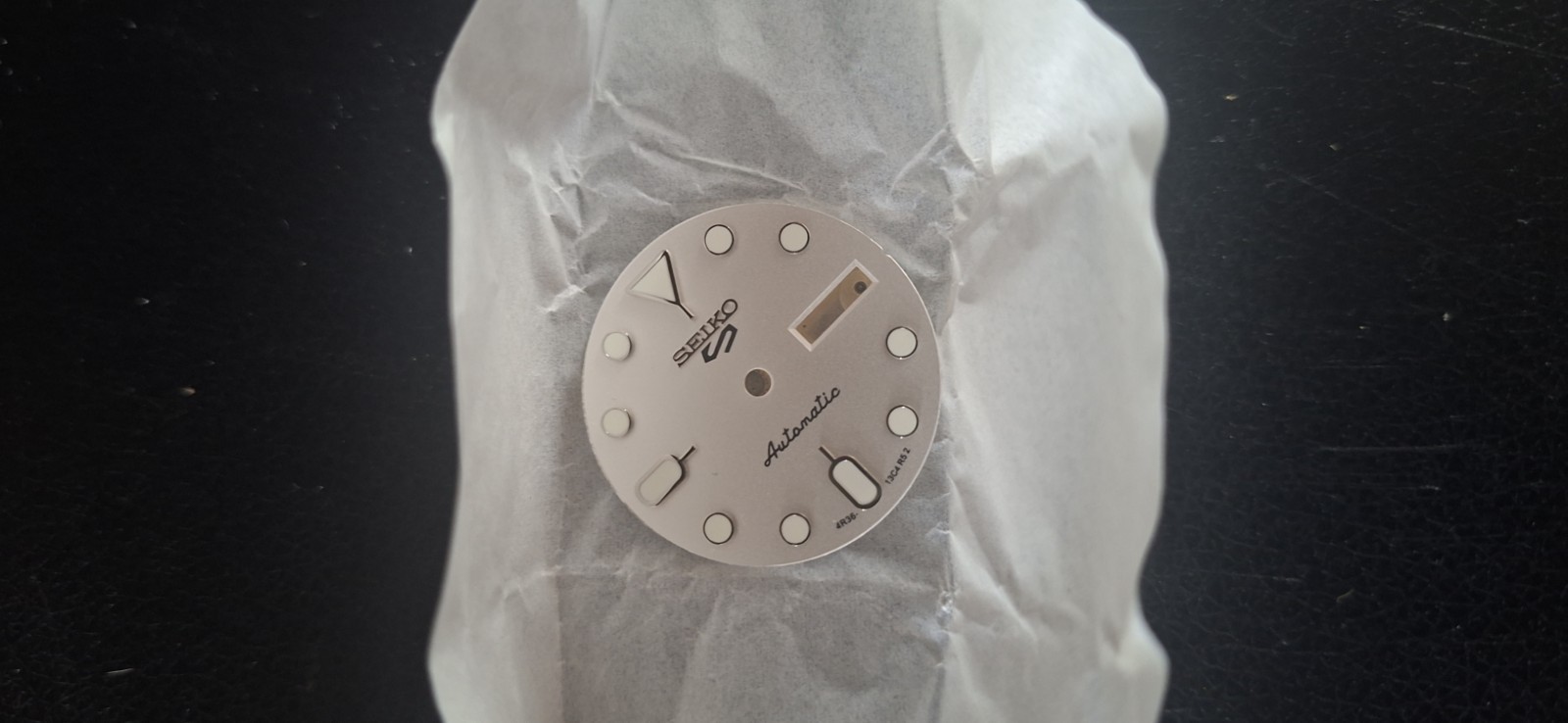 28.5mm Watch Dial Green Luminous For Seiko NH36 NH36A Movement SK007 Dials Parts