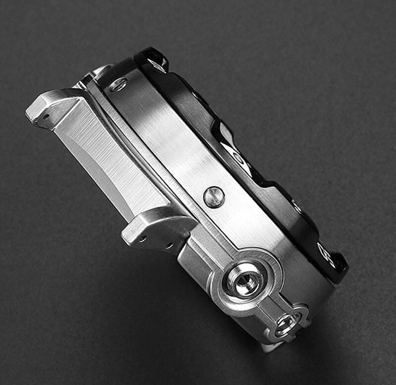 22mm Brushed Watch Band Adapter For Citizen ProMaster BN2020 BN2025-02E AquaLand
