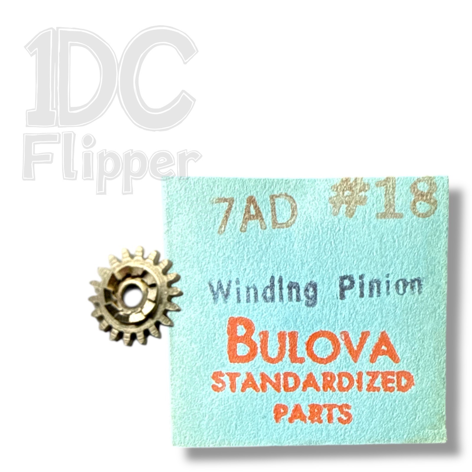 Bulova 7AD WINDING PINION #18 410/687 NOS A. Schild 1001 Fits Multiple Read List