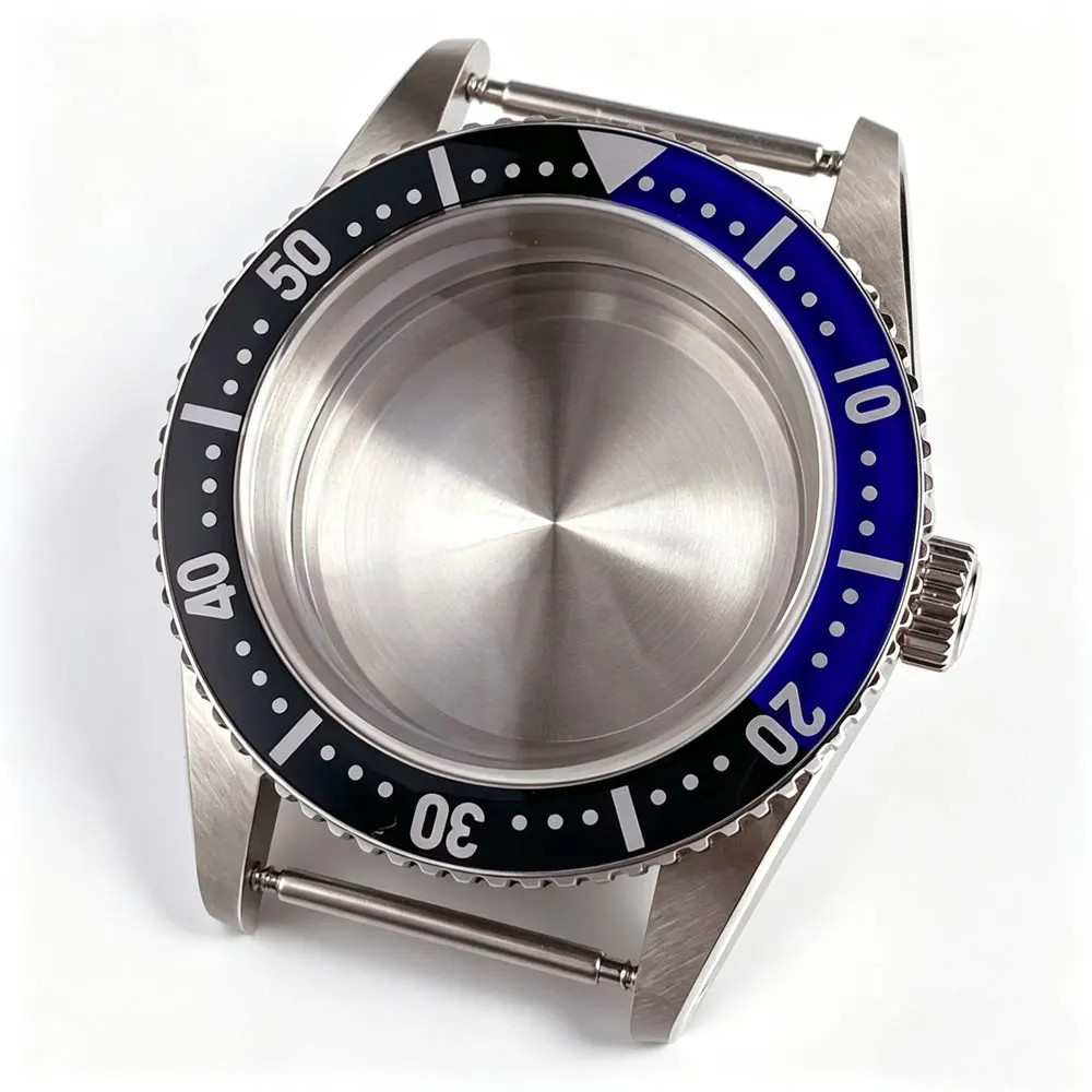 Tandorio 20ATM 38mm Mod NH34 NH35 Steel Diver Men Watch Case For NH35 NH36
