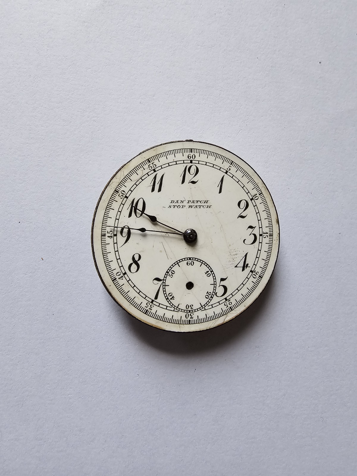 New England Co Cronograph Pocket Watch Movement For Parts Or Restored …