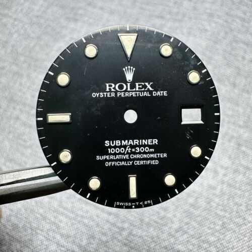 Vintage Rolex Dial Submariner “Ghost” Tropical Dial 16800 16610 168000