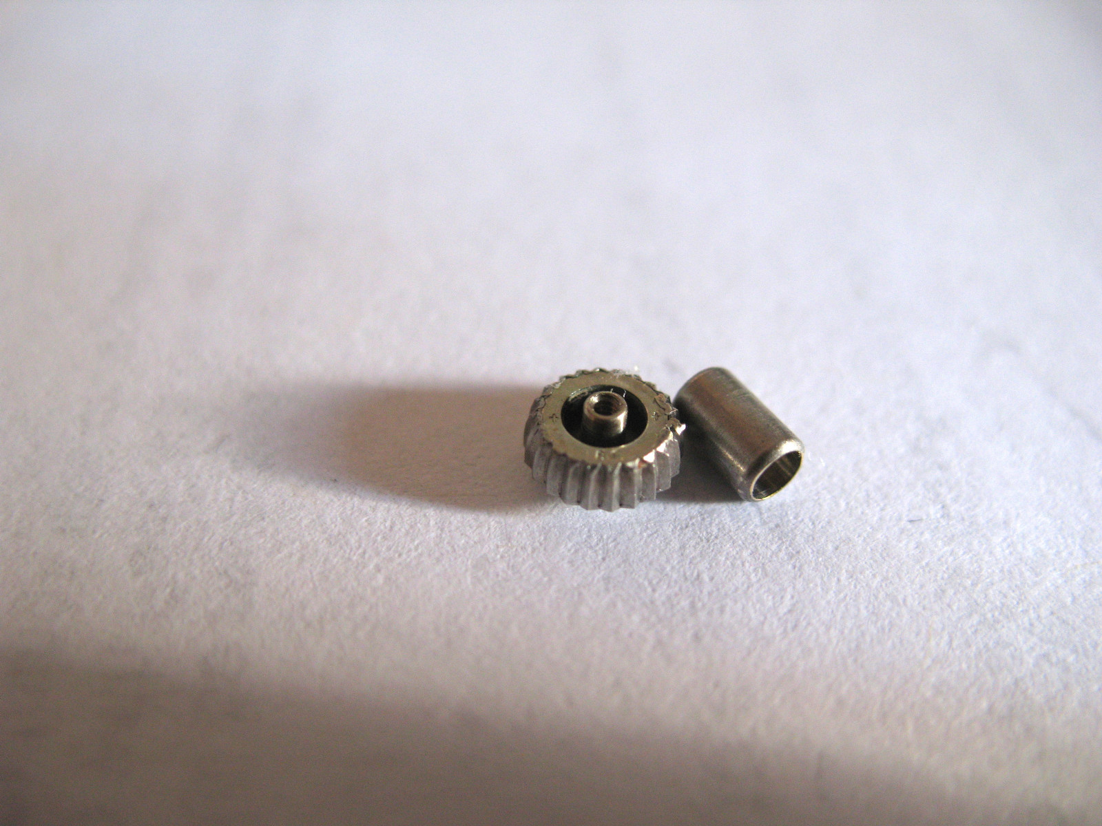 TISSOT VINTAGE STAINLESS STEEL CROWN AND TUBE 4.90 X .90 X 2.5MM