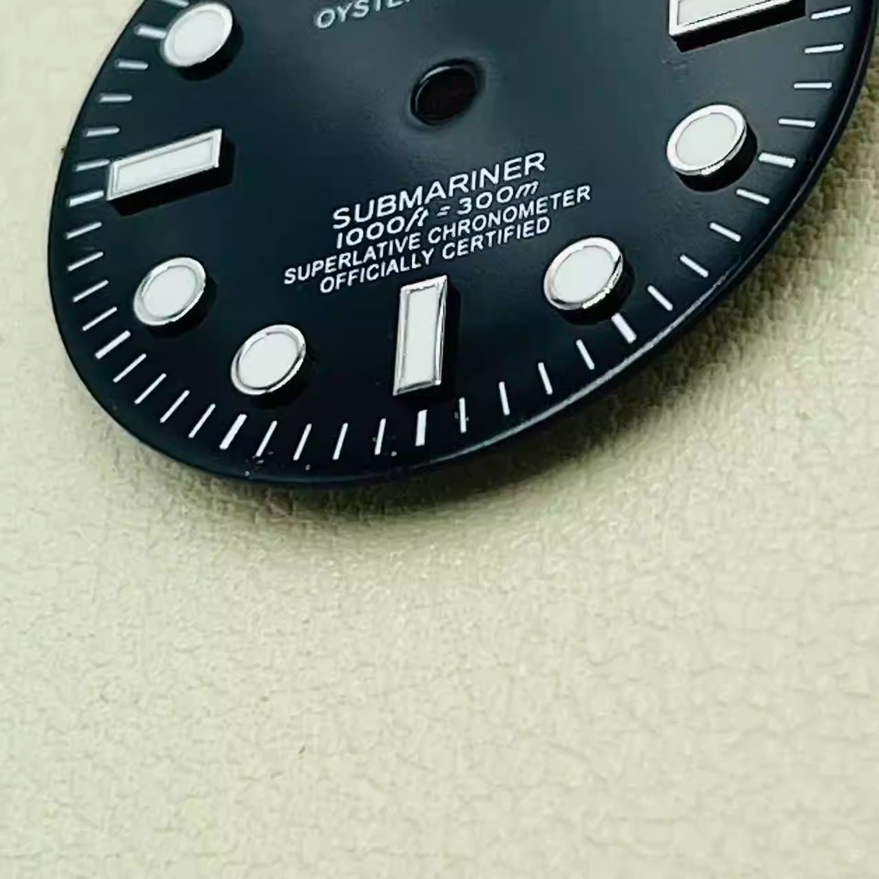 28.5mm Watch Dial Green Luminous For Seiko NH35 NH36 Movement SUB Watches Parts