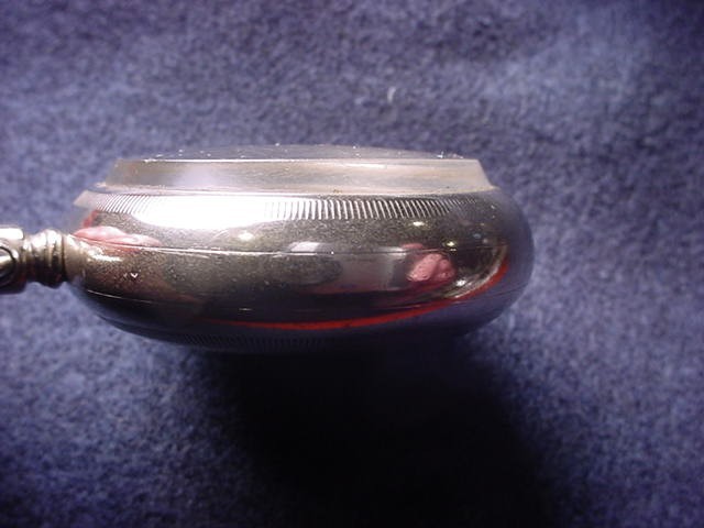18 SIZE OPEN FACE LEVER SET CASE GREAT NICKEL CASE–EXTRA THICK CRYSTAL!! #104