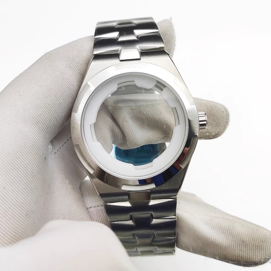 41MM Steel Case Complete Set Sapphire Glass NH35/4R/NH36 Movement