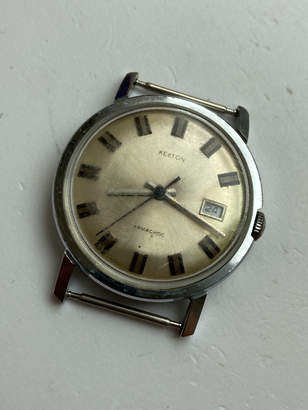 VINTAGE MEN WRIST WATCH SALE FOR PARTS TIMEX KELTON 1973 GREAT BRITAIN