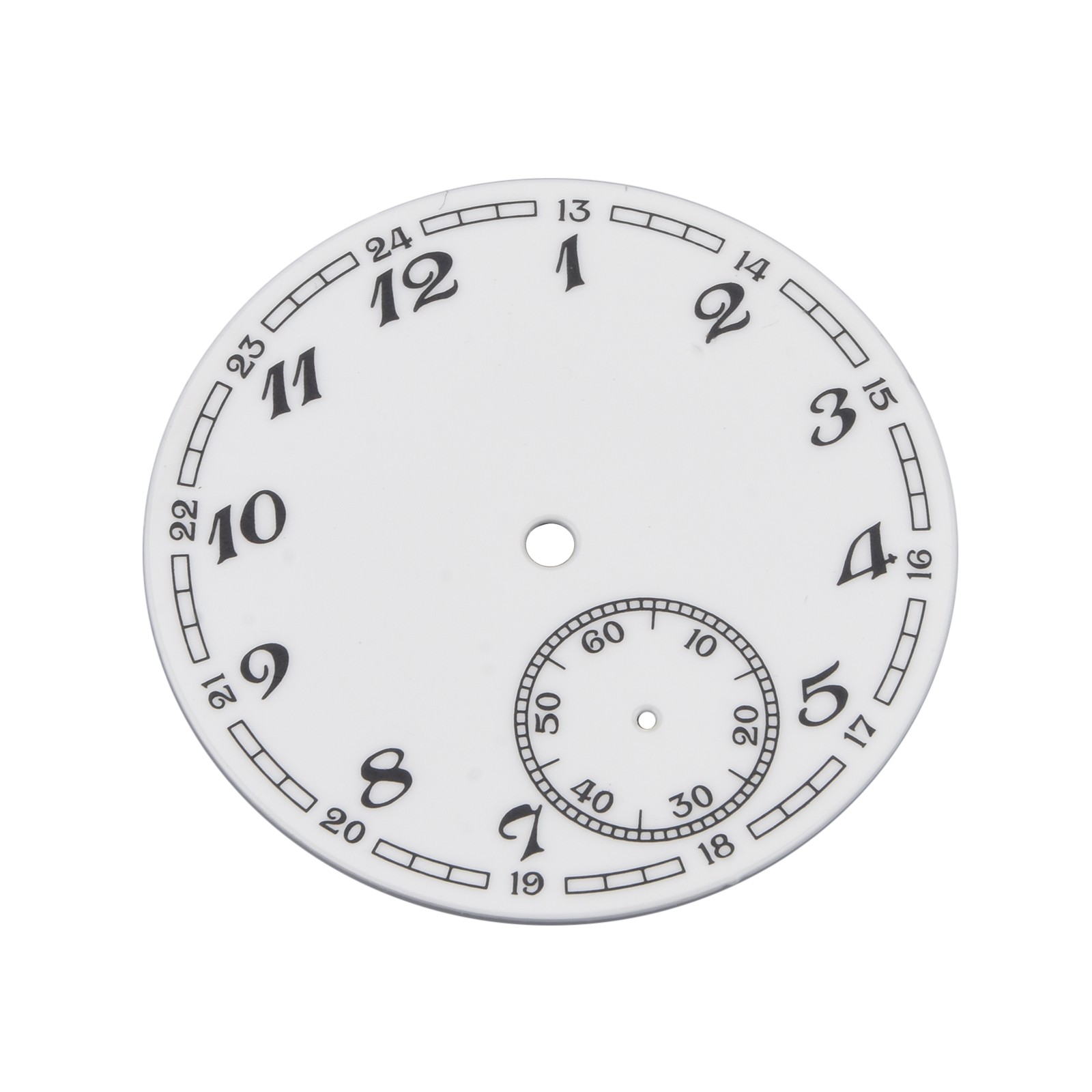 1*Men’s Watch Dial Watch Face Wirstwatch Plate For ETA 6498 ST36 Movement a