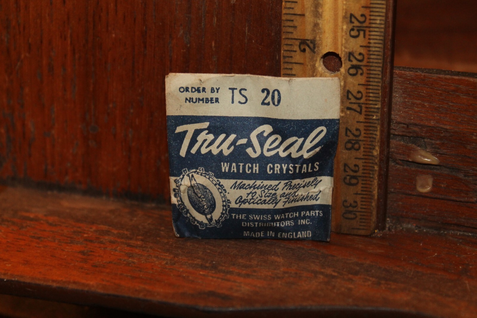 One NOS VINTAGE Tru-Seal Watch Crystal TS 20