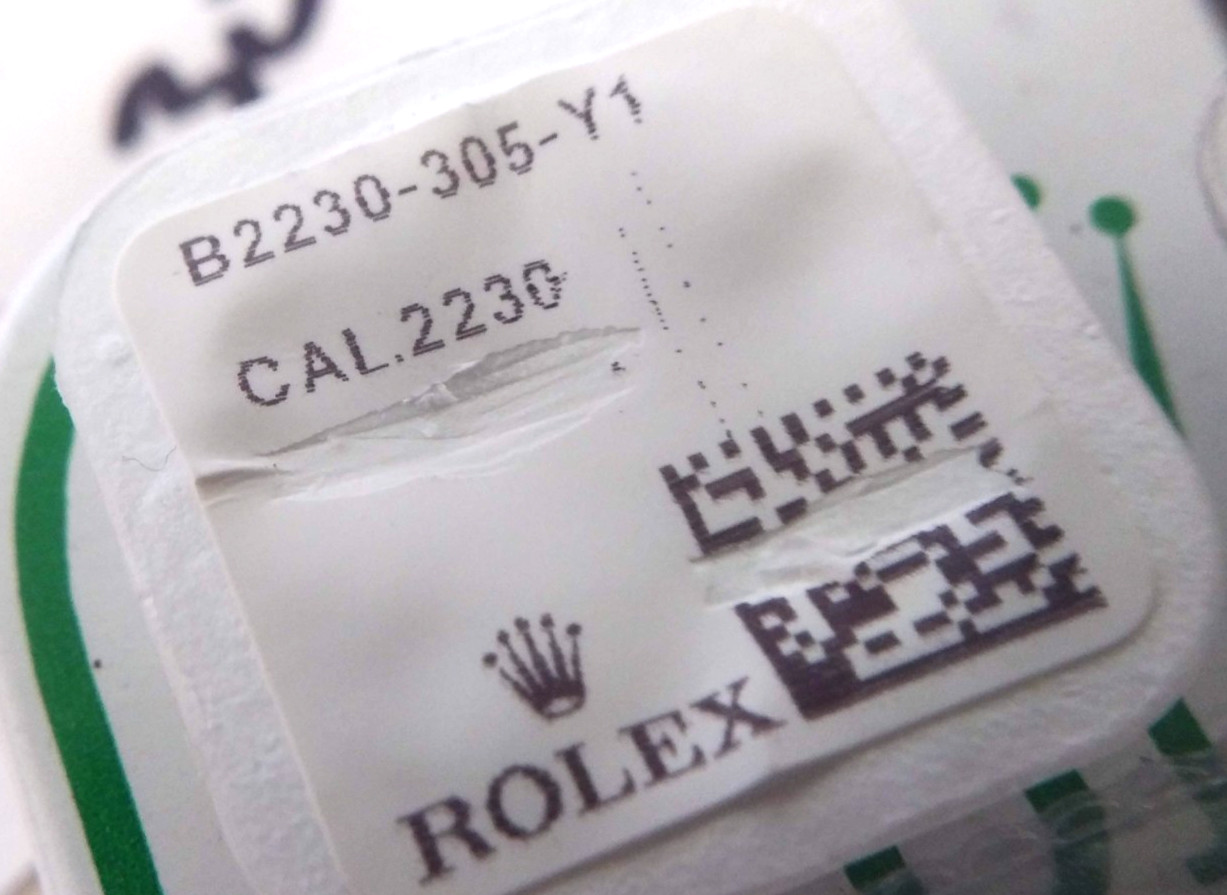 ROLEX 2230 305 ratchet wheel NEW/SEALED for watch repair, original sealed