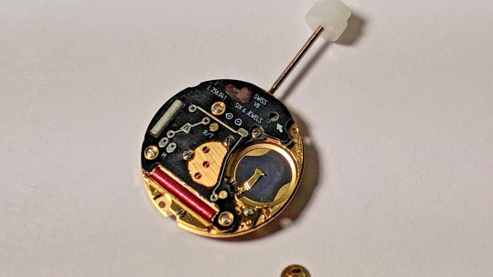 ETA 256.031 Movement, 6 Jewels, Brand NEW with Hour Wheel
