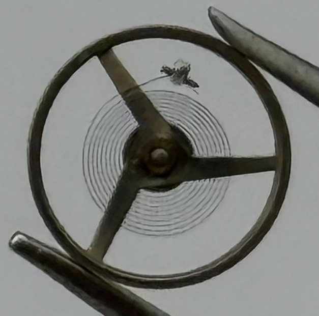 AS 1677 Inca Balance Wheel Complete And Spring Watch Movement Parts NOS