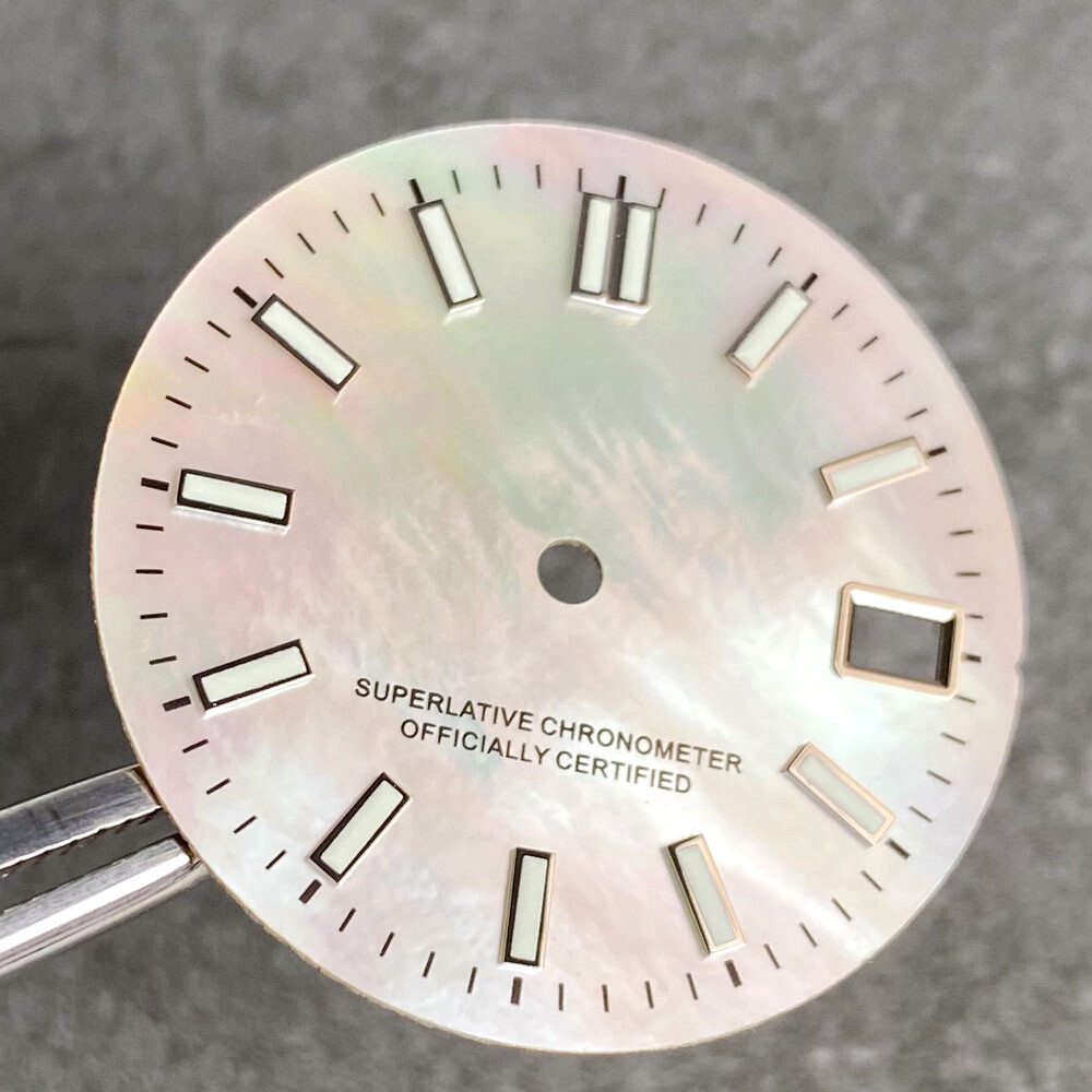 High Quality 29mm MOP Mother of Pearl Shell Dial Face Fit NH35 NH36 Men’s Watch