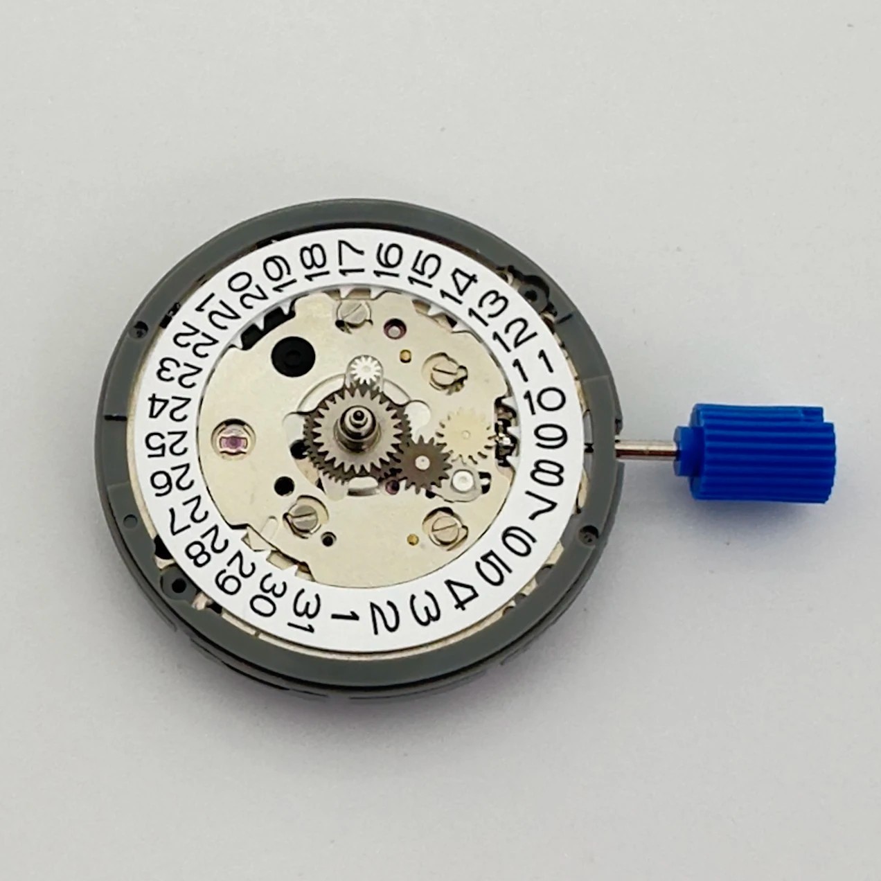 Genuine Seiko NH34 NH34A GMT Automatic Movement 24H TMI White Date at 3