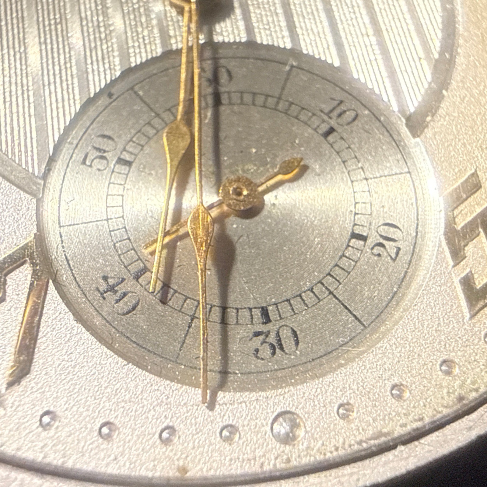 Vintage Waltham 17J Model 1894 Grade 225 Watch Movement With Dial Parts/Repair