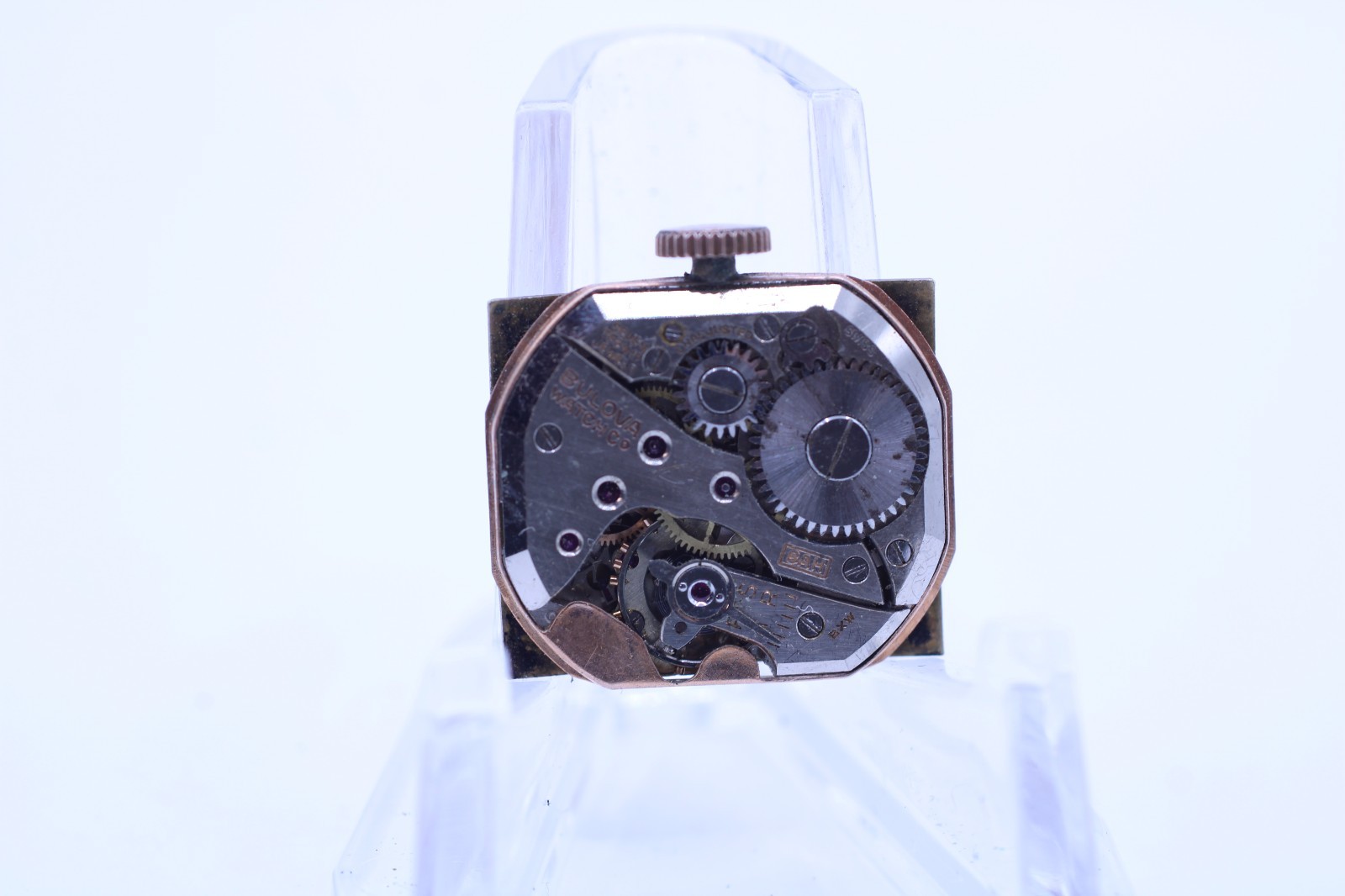 BULOVA CAL. 8AH, 17j WRIST WATCH MOVEMENT FOR REPAIR (M7)