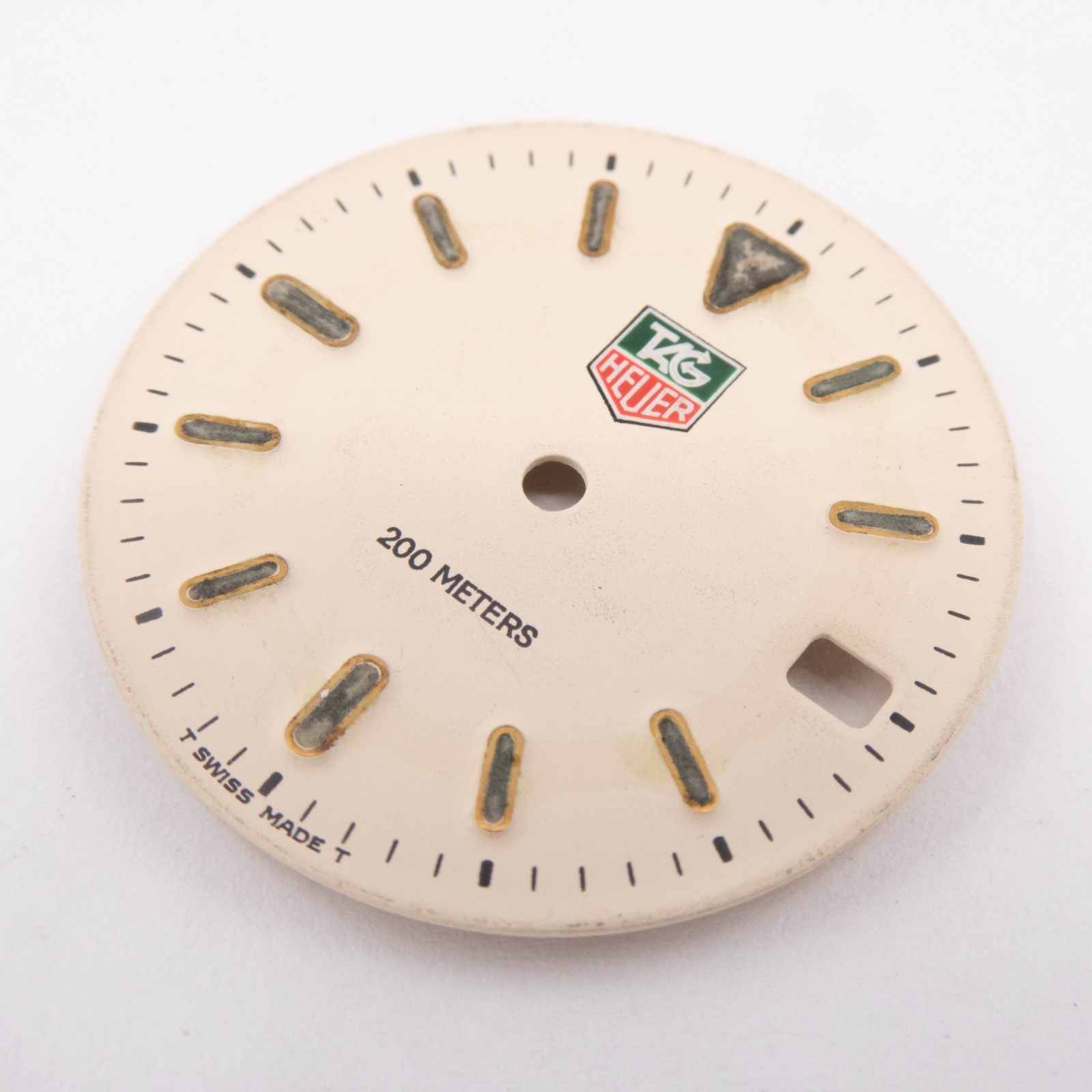 Genuine TAG Heuer 200M 24.6 mm White Wristwatch Dial