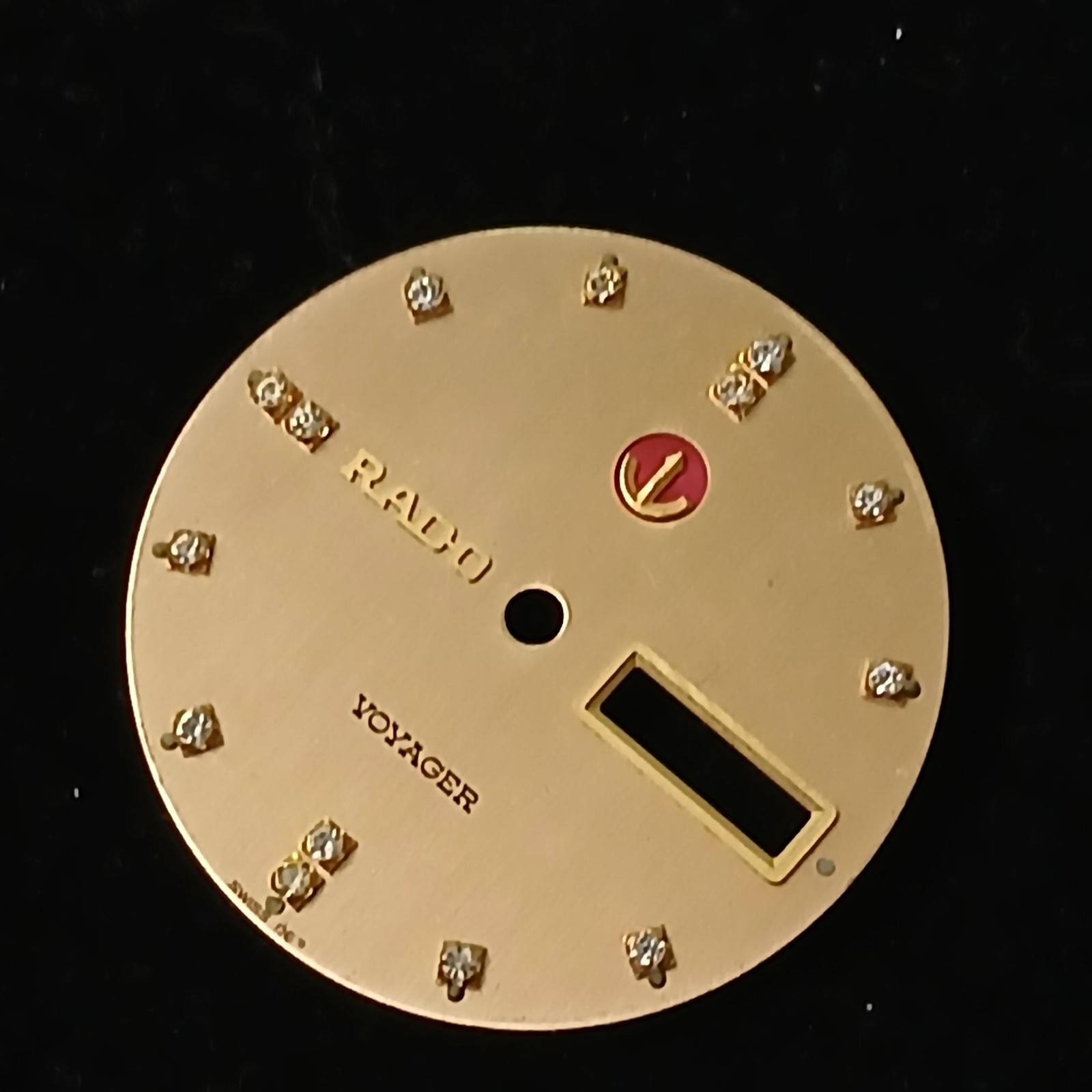 GENUINE RADO VOYAGER GOLD TONE DIAL FOR GENT WATCH…NICE & RARE !!!