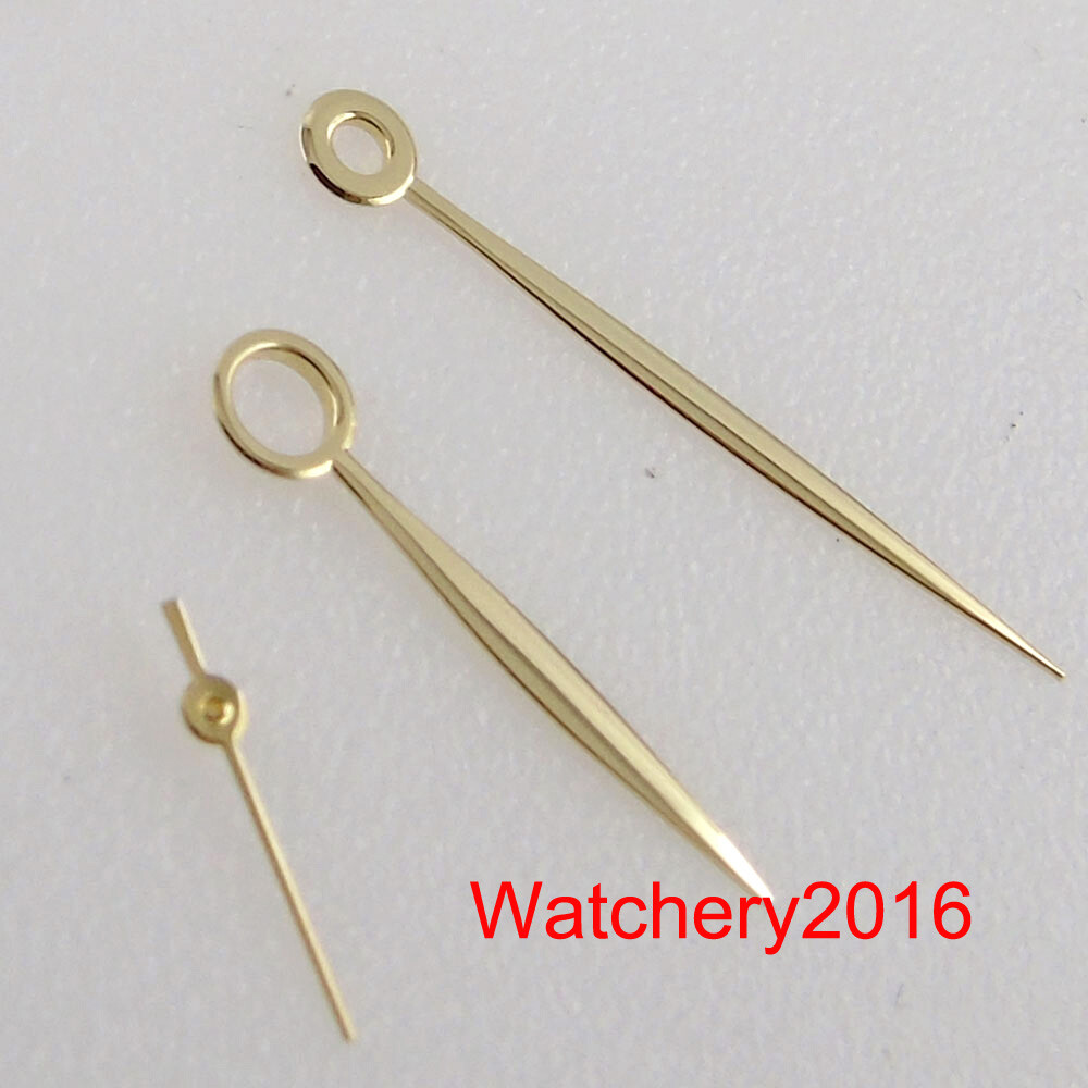 Manual Movement Gold Rose Gold Watch Hand Needles Fit ST3600 3602 ETA 6498