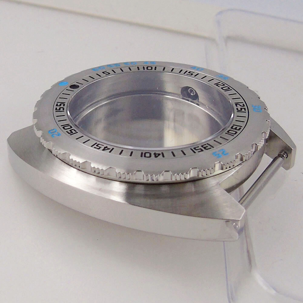 42mm Watch Case 120 clicks Bezel 200M Waterproof Sapphire Glass Fit NH35A NH36A