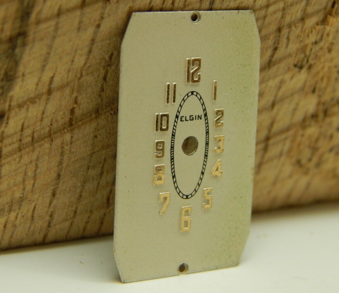 Beautiful Ladies Elgin Watch Dial 24.3mm Circa 1920’s or 1930’s NEW OLD STOCK