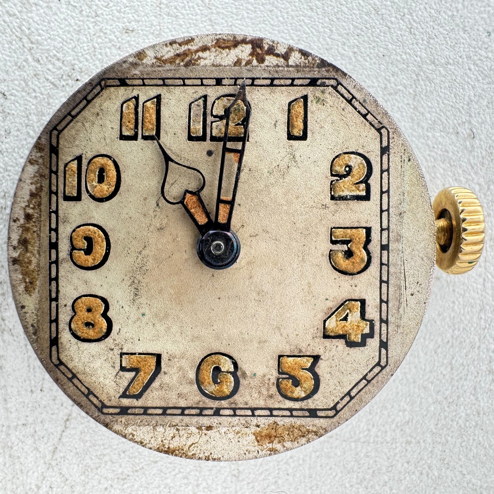 Vintage 25.5mm 1922 International Watch Co Art Deco Wristwatch Movement Swiss