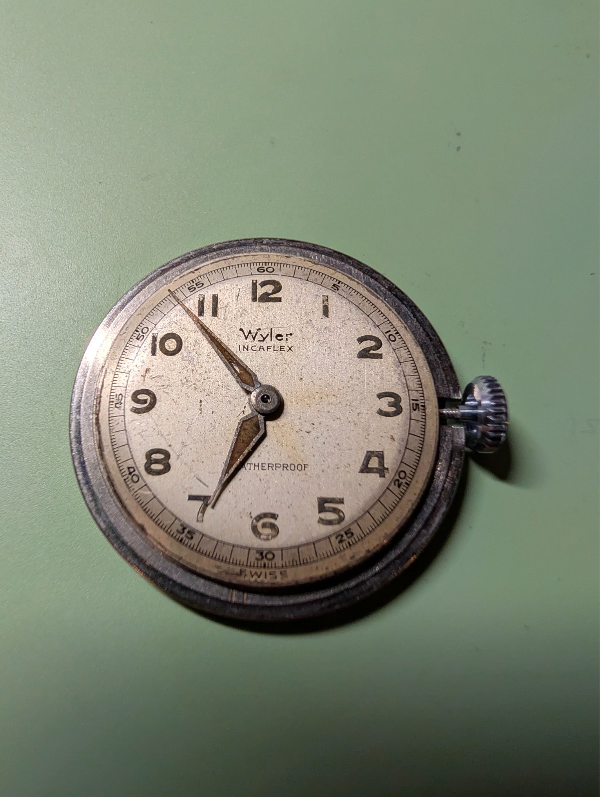 Wyler ETA 932 Watch Movement for Parts, No Broken Parts, but Needs Service