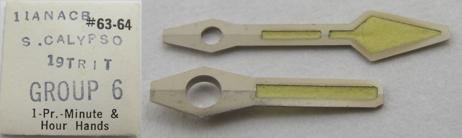 Bulova Watch 11ANACB Oceanographer Snorkel hand set #63-64