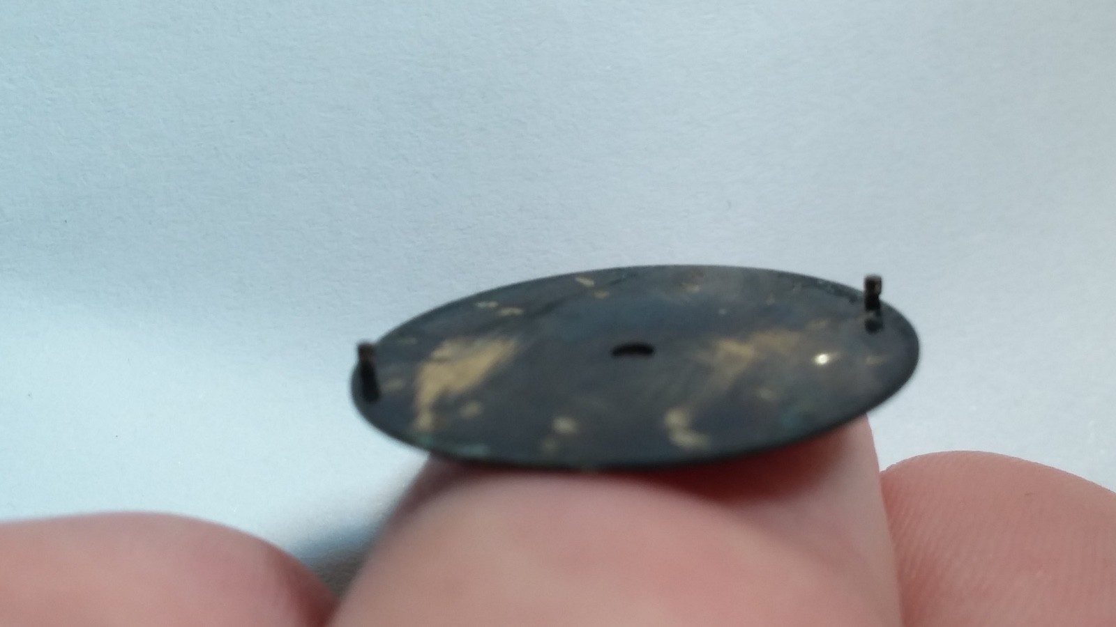 Concord dial, black 9/quartz 19.5mm diameter